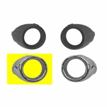 Anneau antibrouillard droit Chrome 1807596 Van Wezel