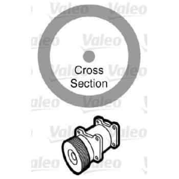 Joint d'étanchéification, conduite de réfrigérant