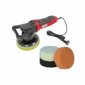 Polisseuse orbitale à double action comprenant 4 tampons de polissage