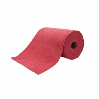 Chiffon de nettoyage en rouleau 75 pièces Rouge