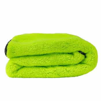 Serviette de séchage ultra-douce Chemical Guys Speed Mammoth Ultimate - Vert fluo 25 x 30 po