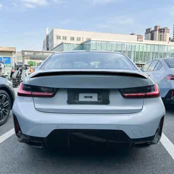 Aileron arrière AutoStyle pour BMW Série 3 G20 Berline 2019- (ABS noir brillant)