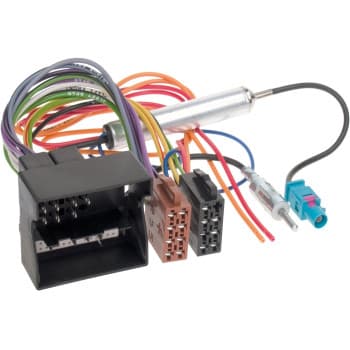 Câble de connexion radio Différents modèles Opel Quadlock > Norme ISO / Alimentation fantôme (DIN)