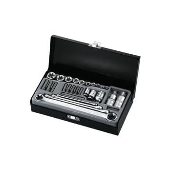 Jeu de douilles 3/8" Torx 29 pièces